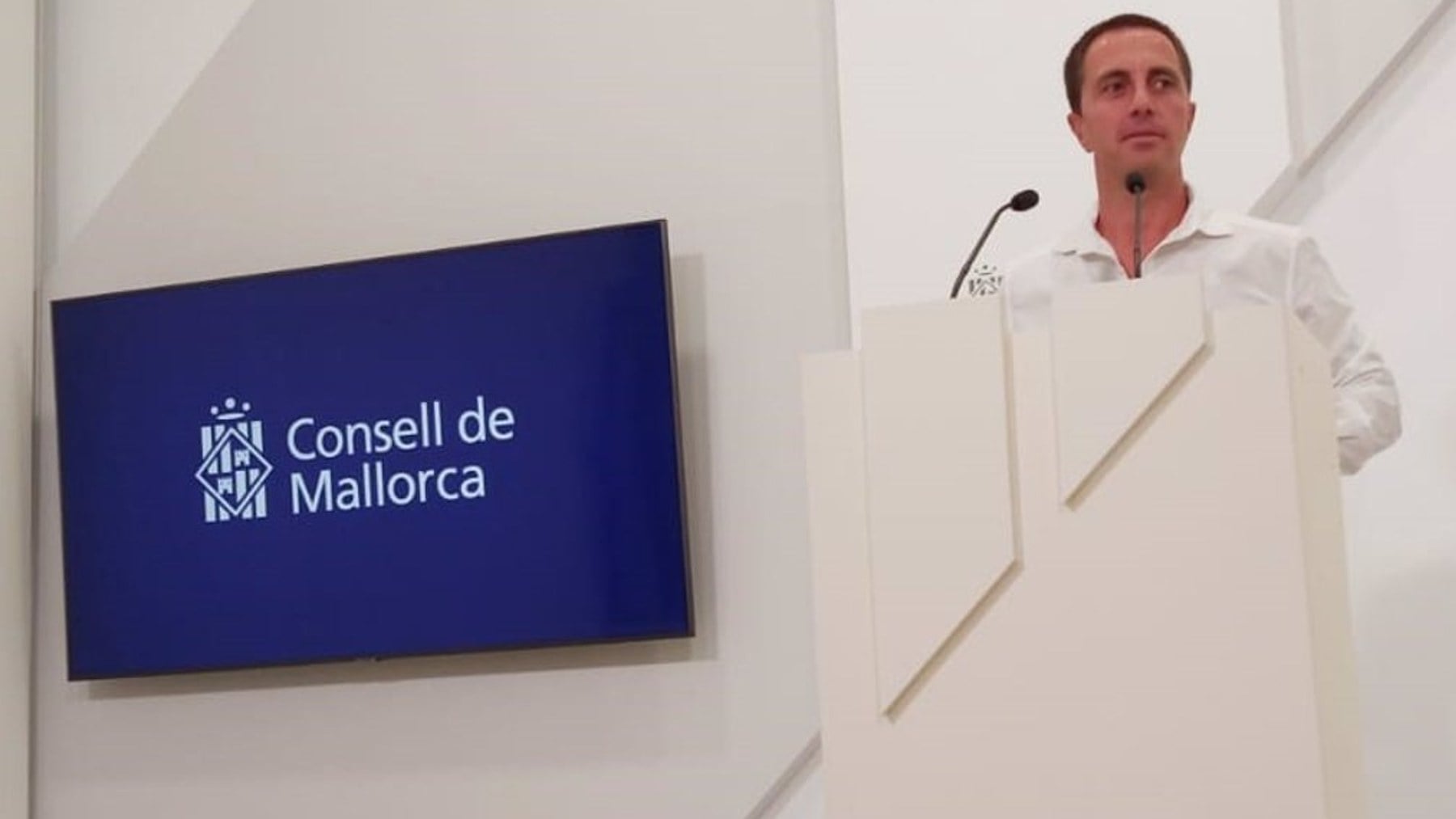 El portavoz del PP en el Consell de Mallorca, Llorenç Galmés.