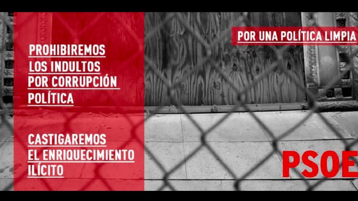 Promesa del PSOE en febrero de 2015.