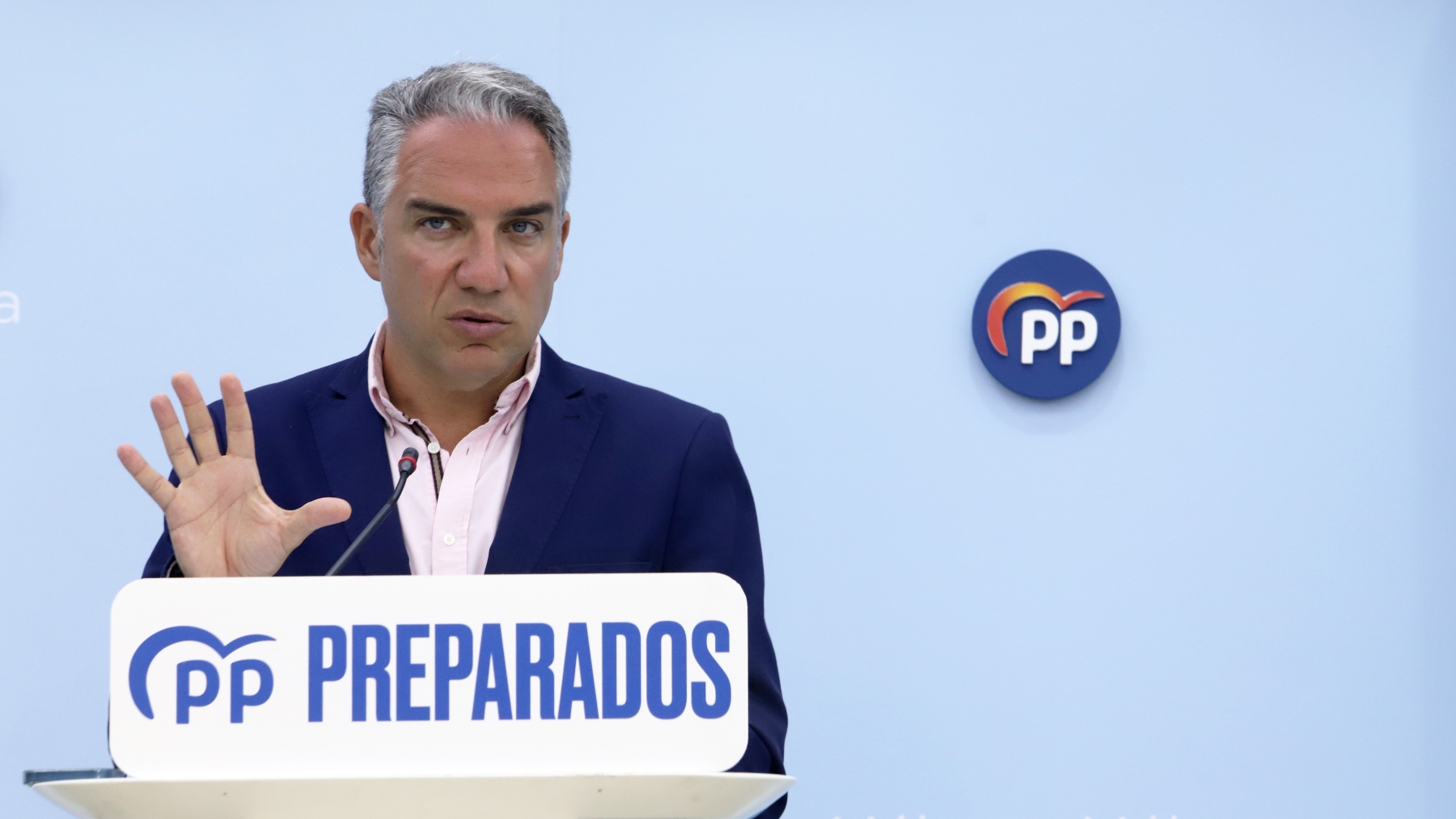 El coordinador general del PP y presidente del PP de Málaga, Elías Bendodo (EUROPA PRESS).