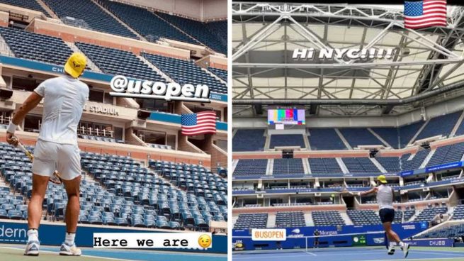 Nadal ya prepara en Nueva York el asalto al US Open