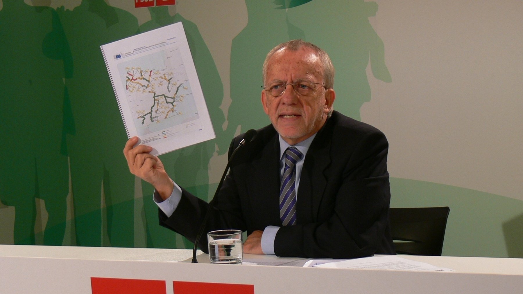 El exconsejero andaluz y actual presidente del PSOE-A, Manuel Pezzi (PSOE).