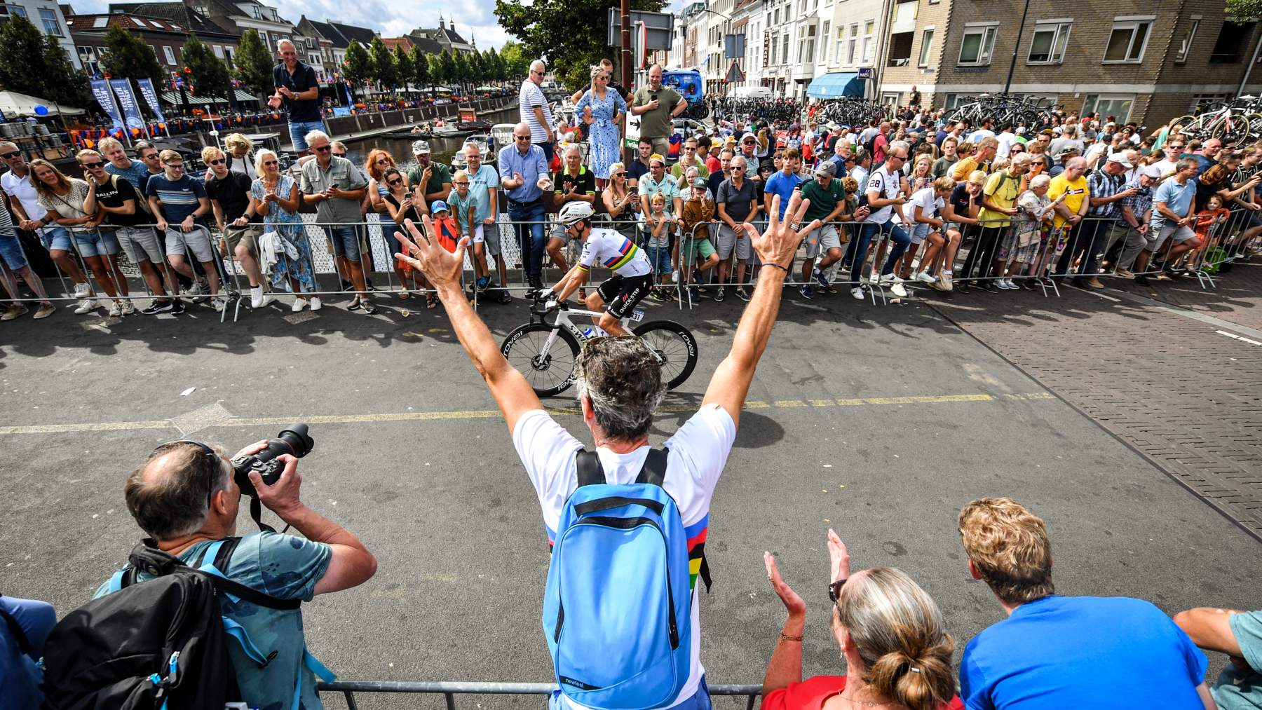 Imagen de una etapa de la Vuelta a España 2022. (Europa Press)