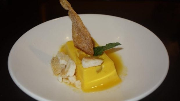 Postre de mango