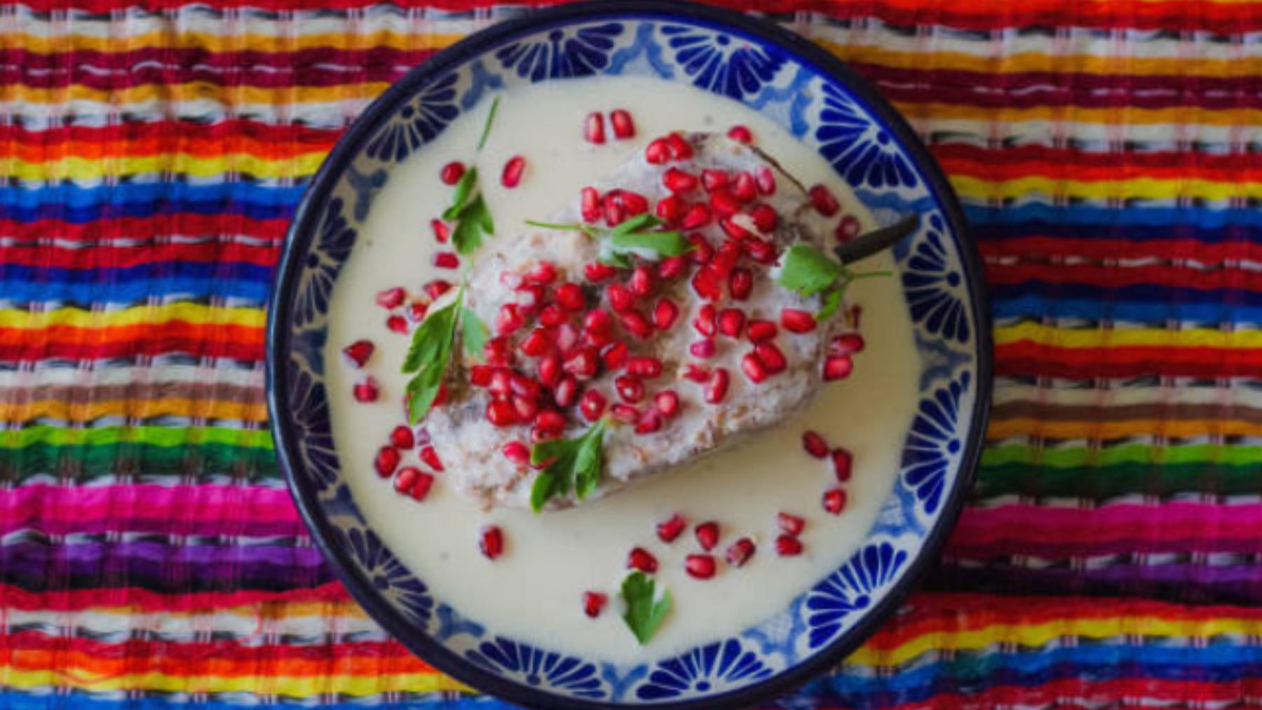 Chiles en Nogada: receta para los amantes del picante