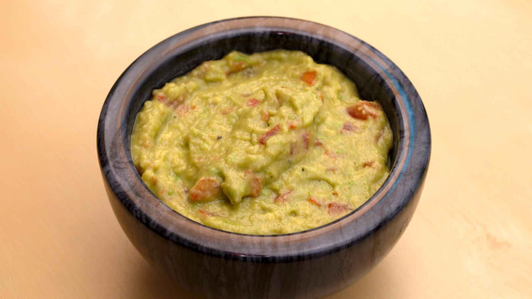 Receta costeña de guacamole