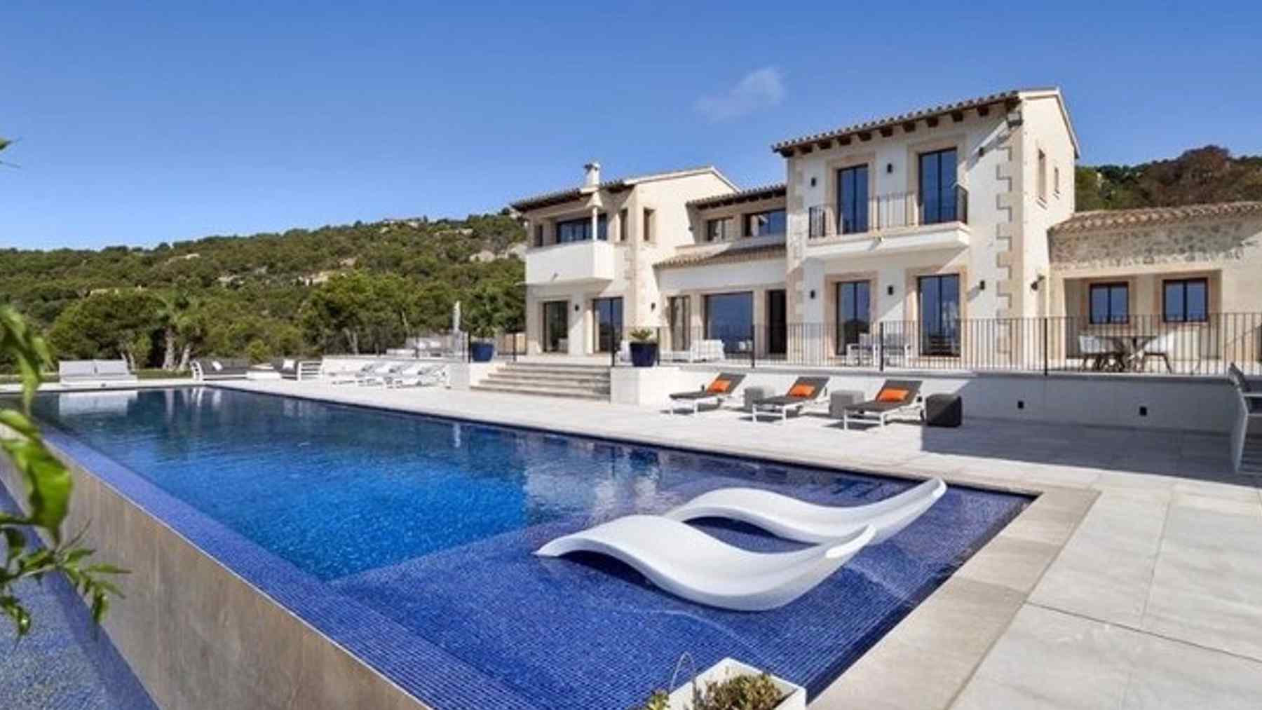 La casa más cara de Baleares, en Andratx, con un precio de 24,9 millones. IDEALISTA