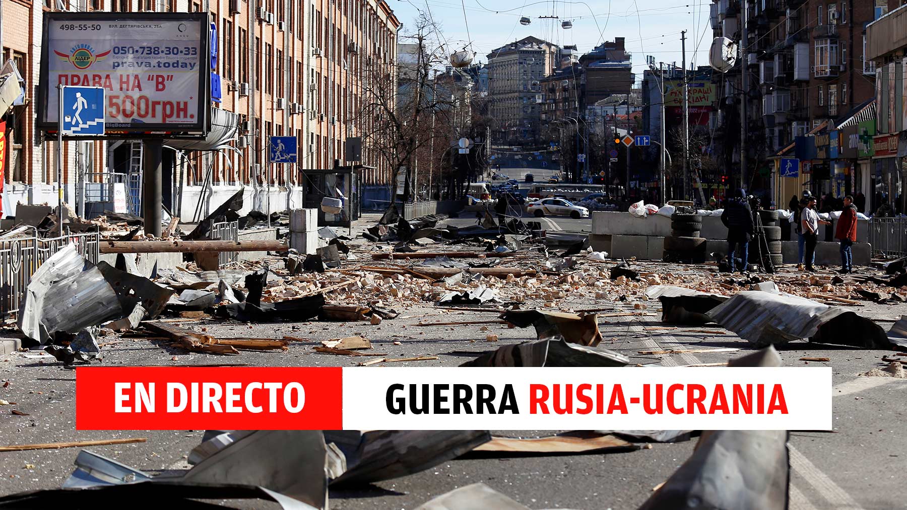 Guerra entre Ucrania y Rusia, en directo