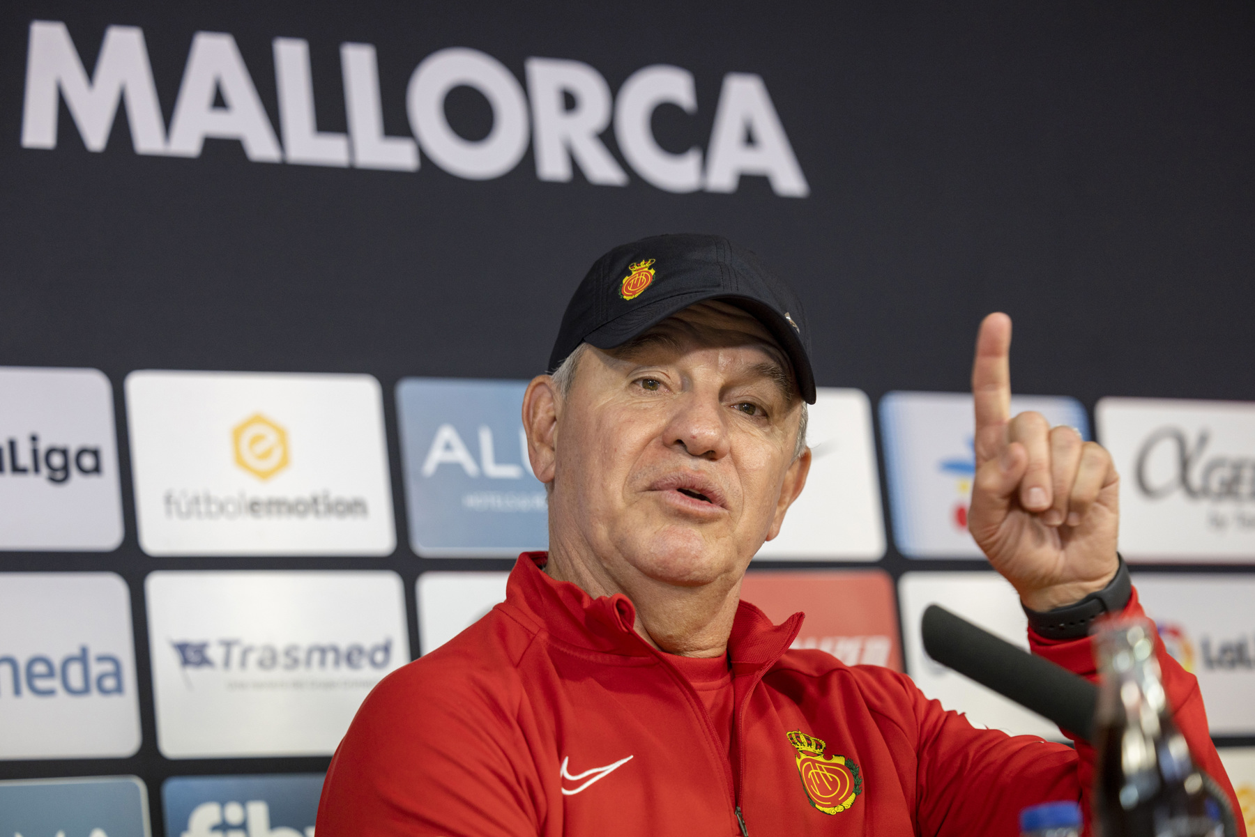 Rueda de prensa del entrenador del Mallorca
