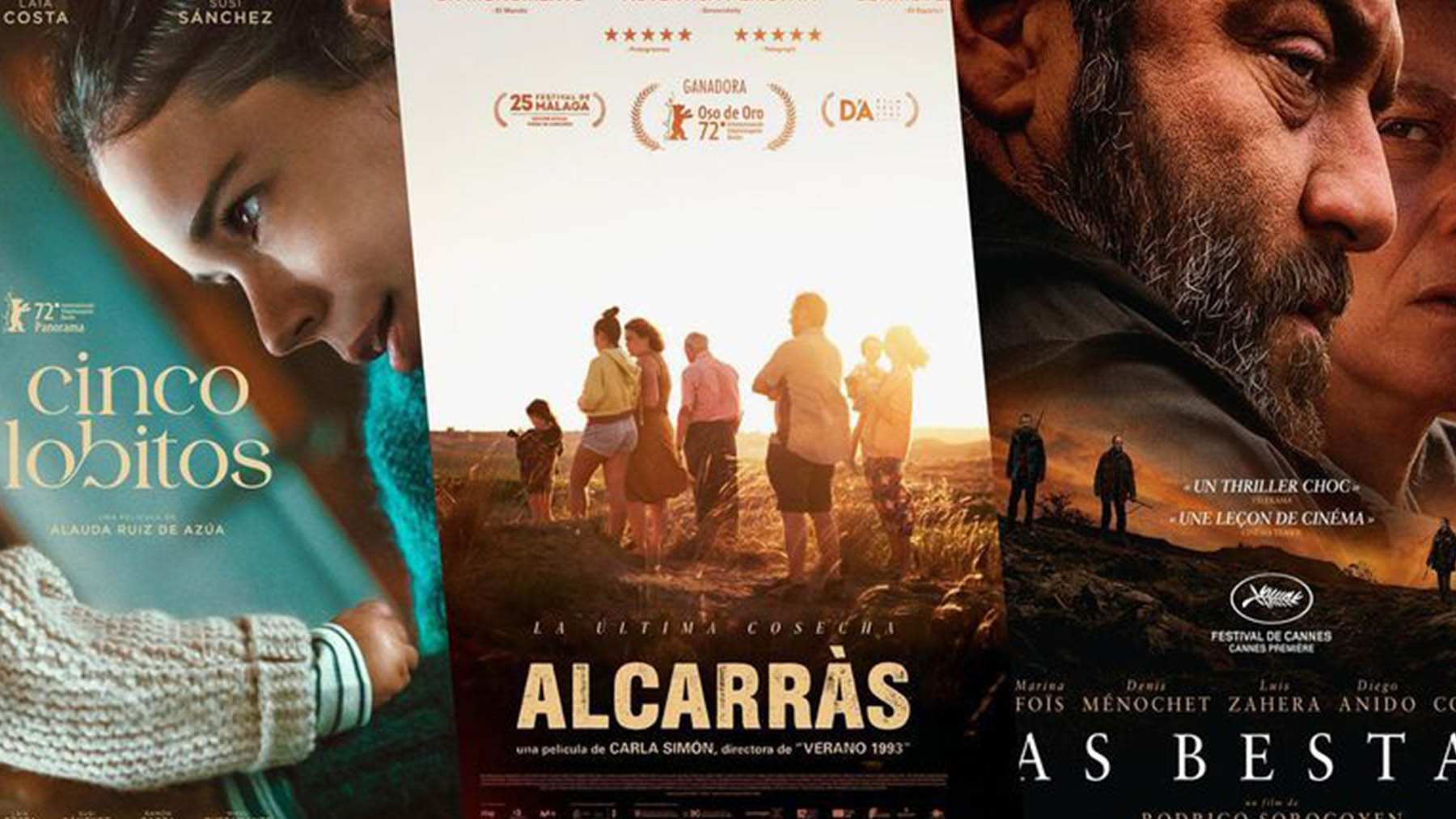 ‘As Bestas’ ‘Cinco Lobitos’ y ‘Alcarràs’ son las preseleccionadas para los Oscar por la Academia española