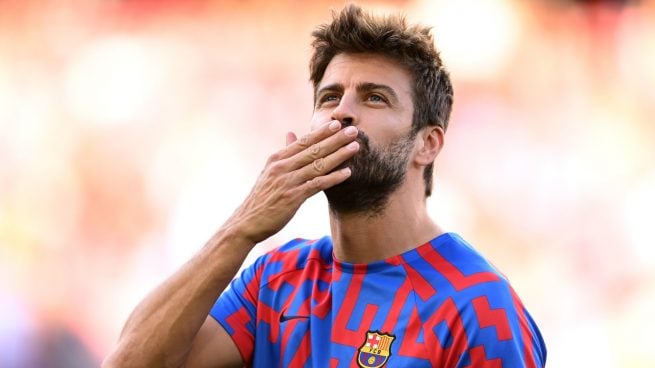 Piqué, en el Camp Nou (Getty)