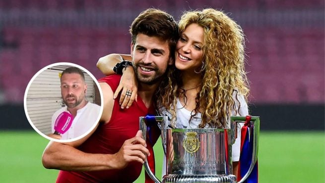 Jordi Martín, Piqué y Shakira.