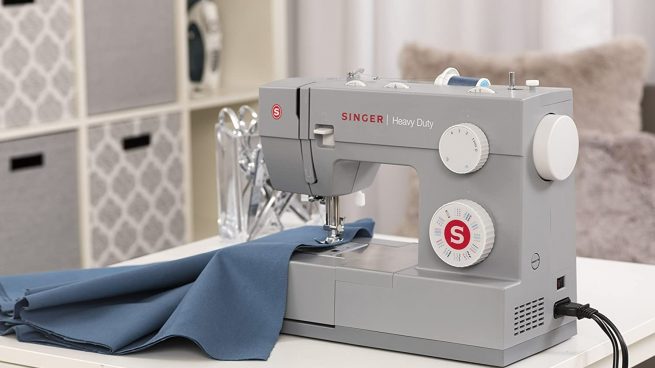 5 máquinas de coser un bordado y