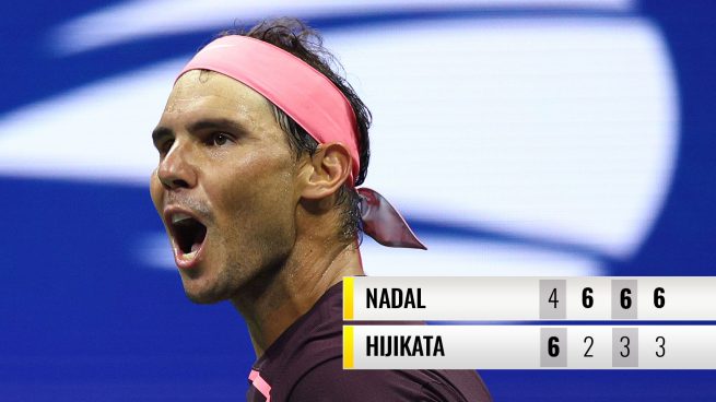 Nadal debuta con susto y victoria ante el sorprendente Hijikata