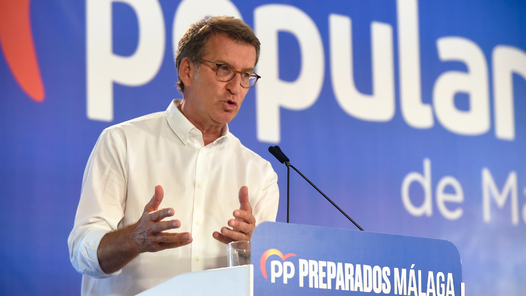 El líder del PP, Alberto Núñez Feijóo. (Foto: EP)