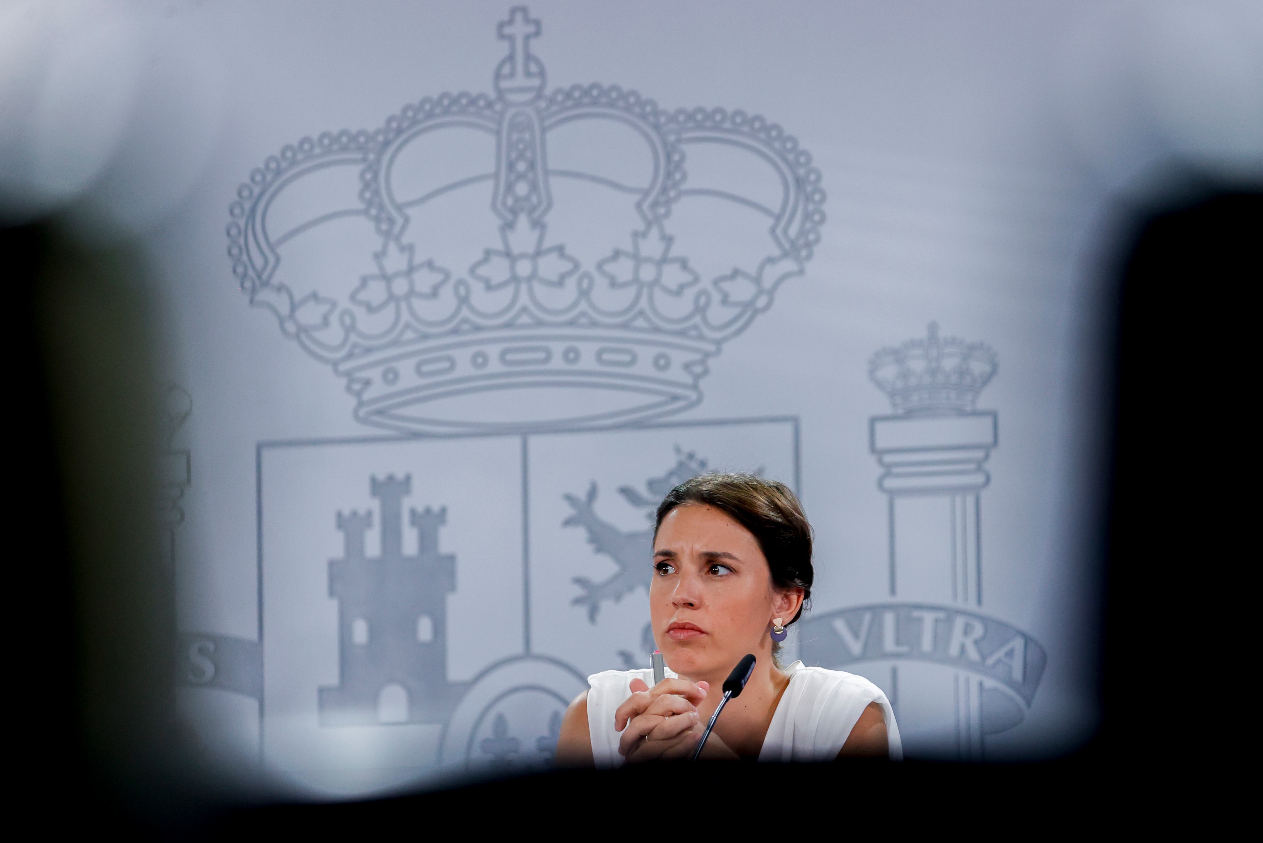 La ministra de Igualdad, Irene Montero.