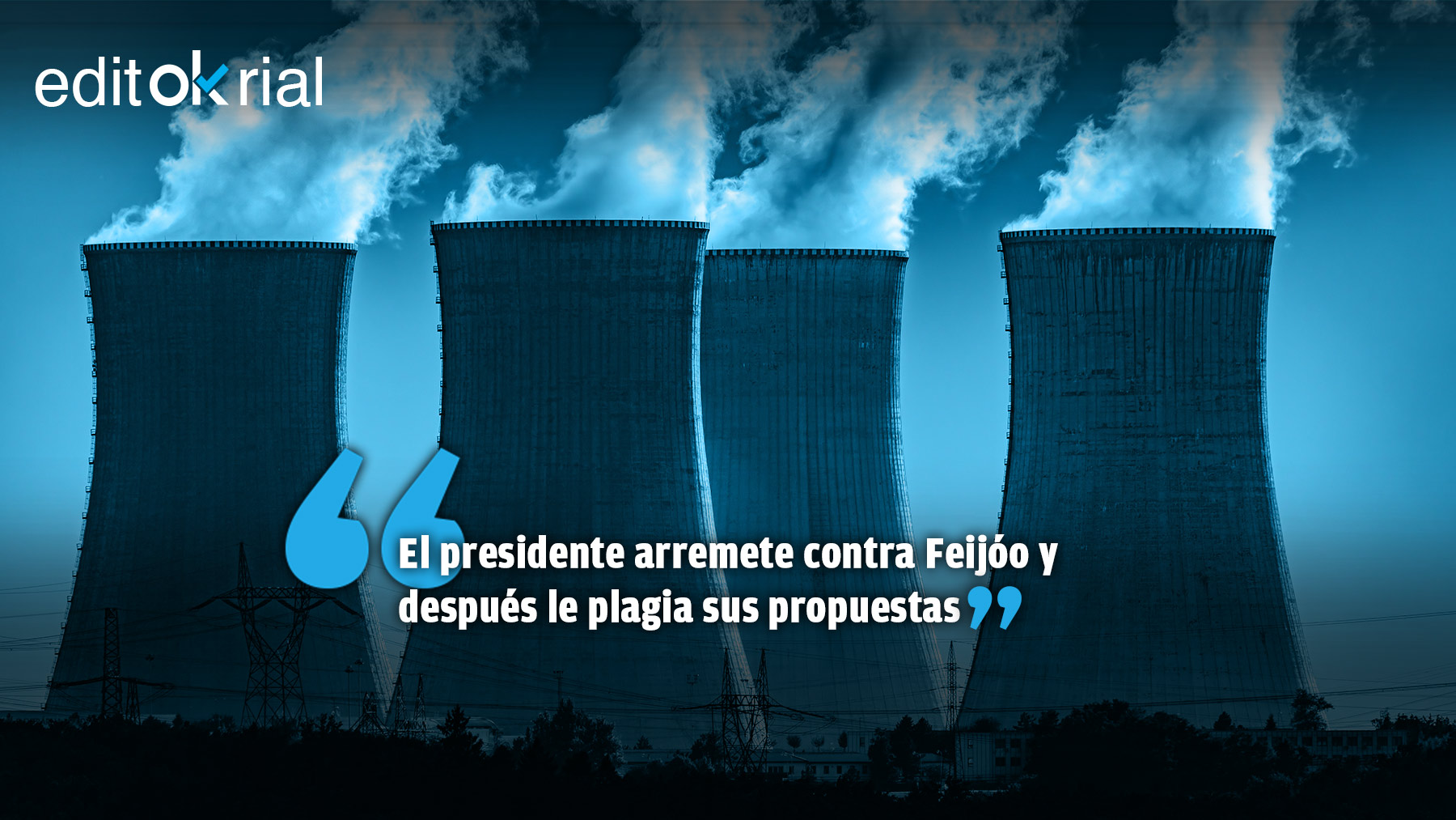 Sánchez, primero insulta y luego copia