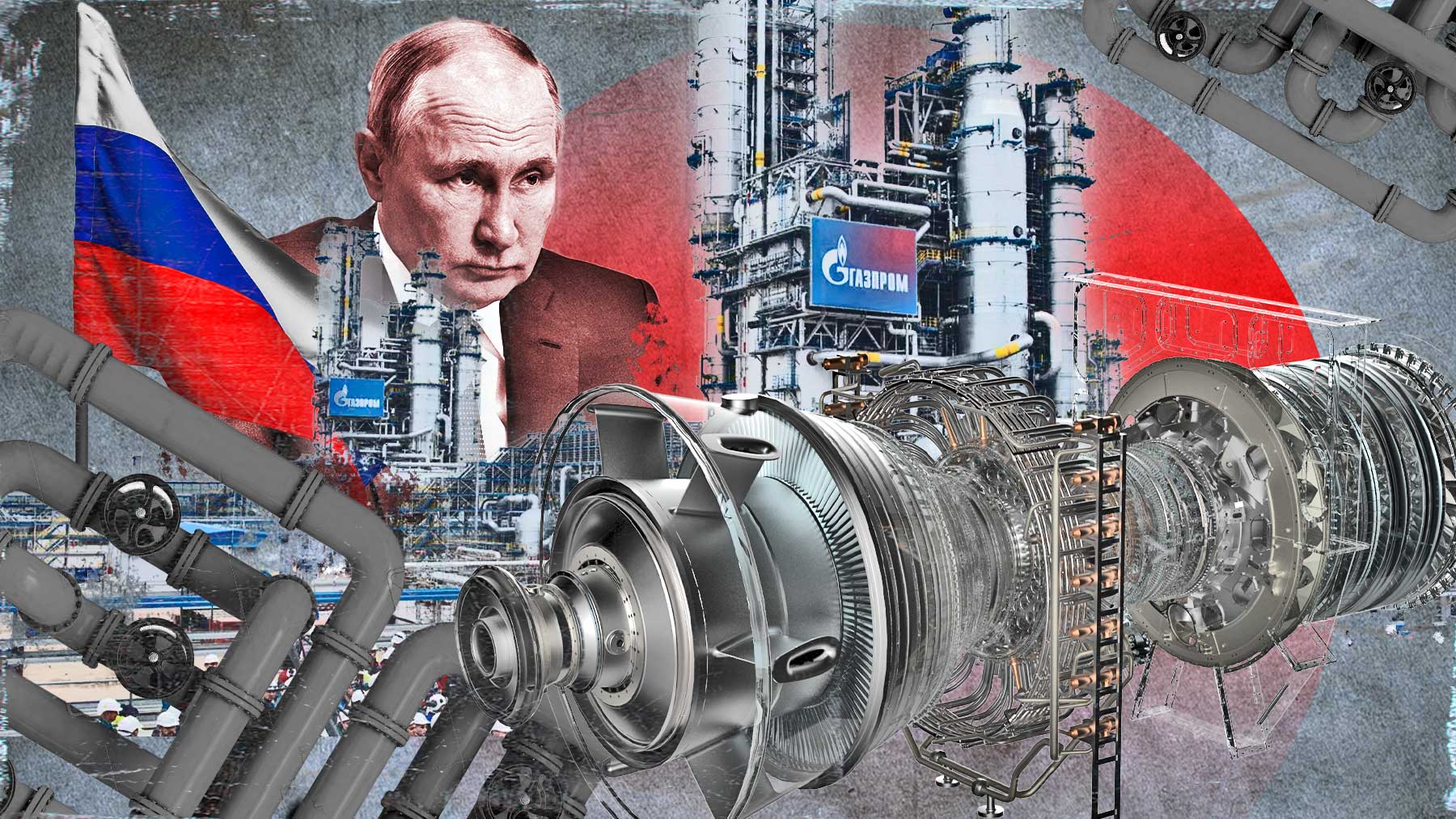 Rusia corta el gas a Europa.