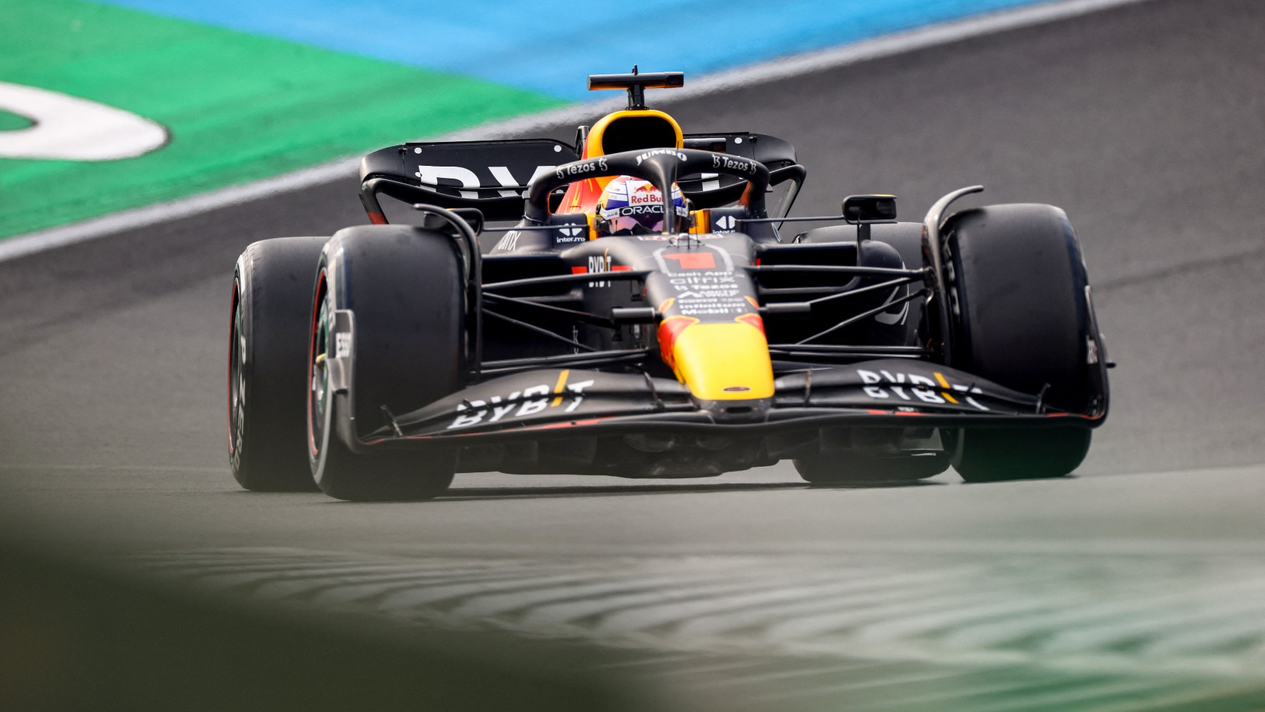 Max Verstappen, en el GP de  Países Bajos de Fórmula 1. (AFP)
