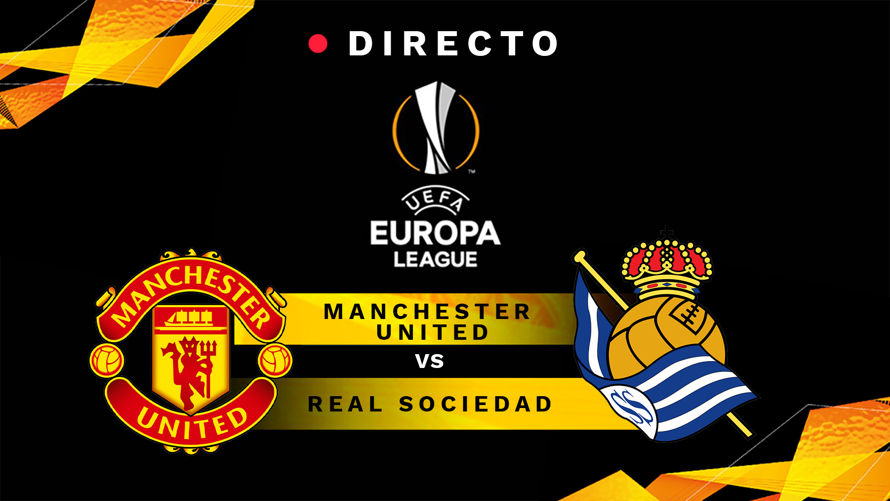 Manchester United – Real Sociedad, en directo: resultado, goles y minuto a minuto del partido de Europa League hoy.