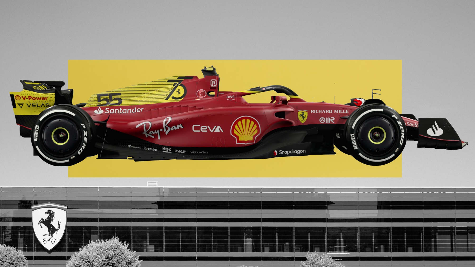 El nuevo diseño de Ferrari para Monza