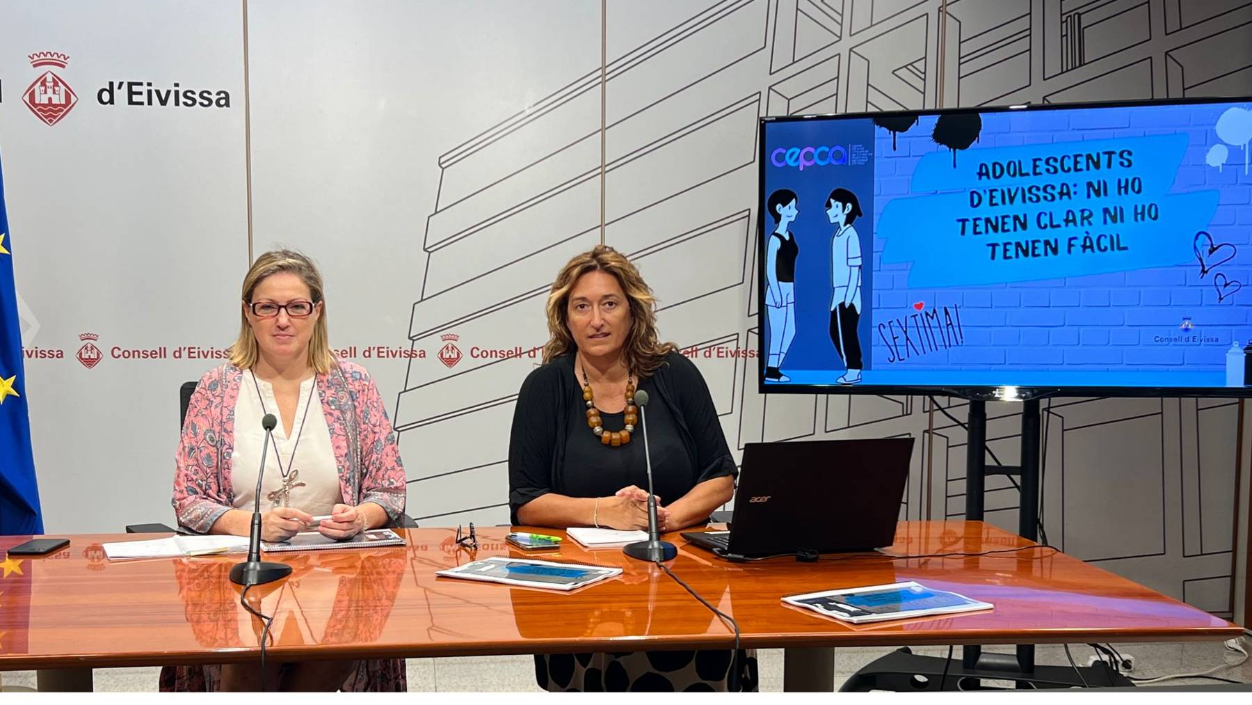 Presentación del estudio sobre sexualidad en la adolescencia realizado por el Consell de Ibiza.