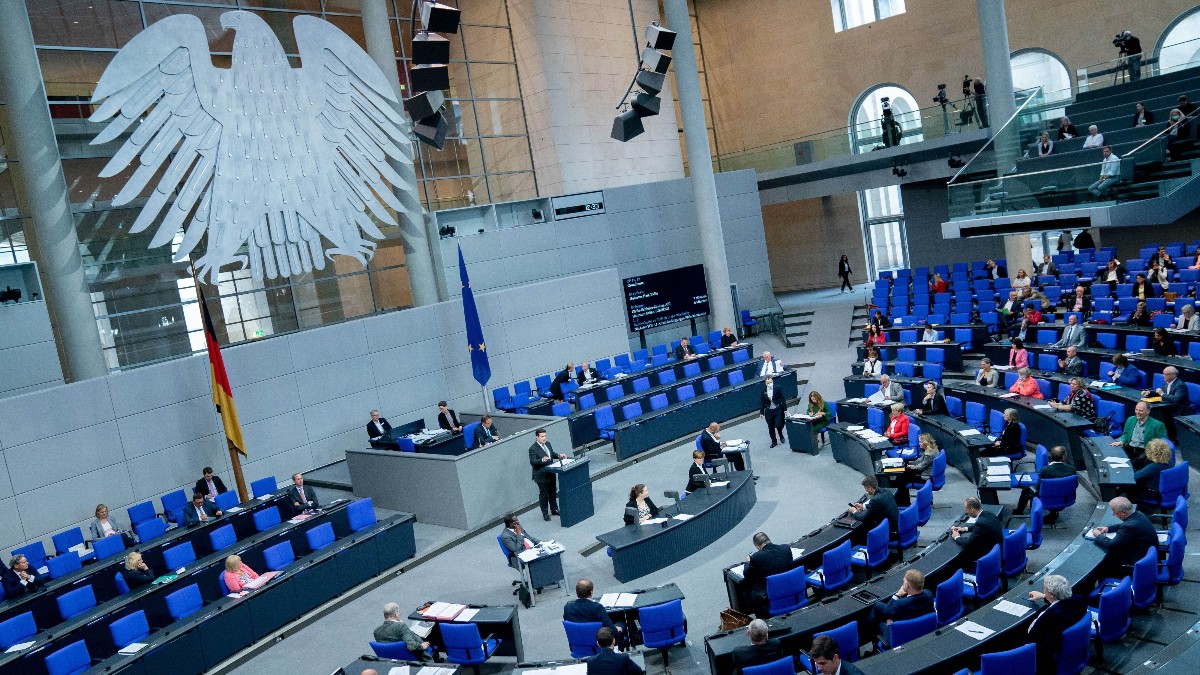 Parlamento alemán.