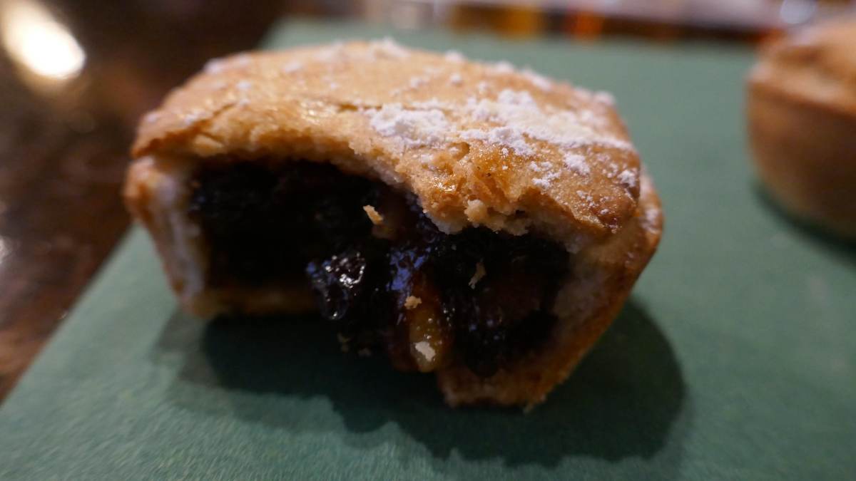 Cocina inglesa, mince pie