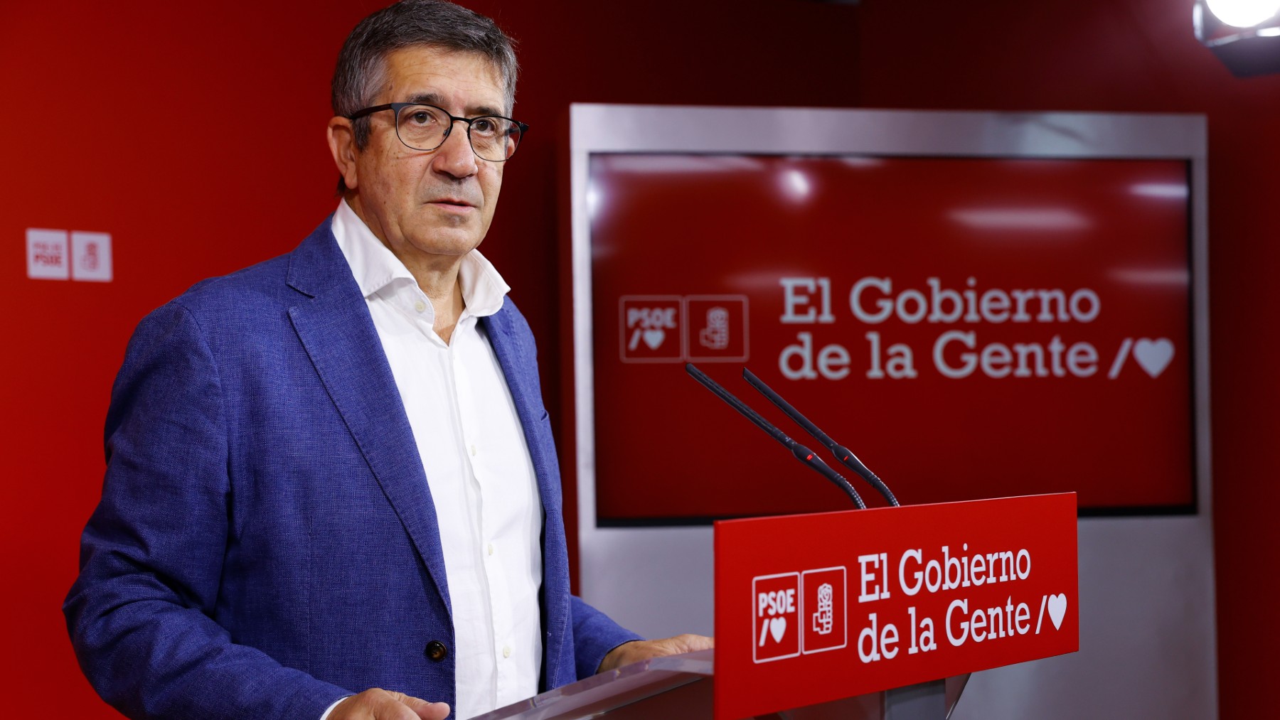 Patxi López. (Foto: Efe)