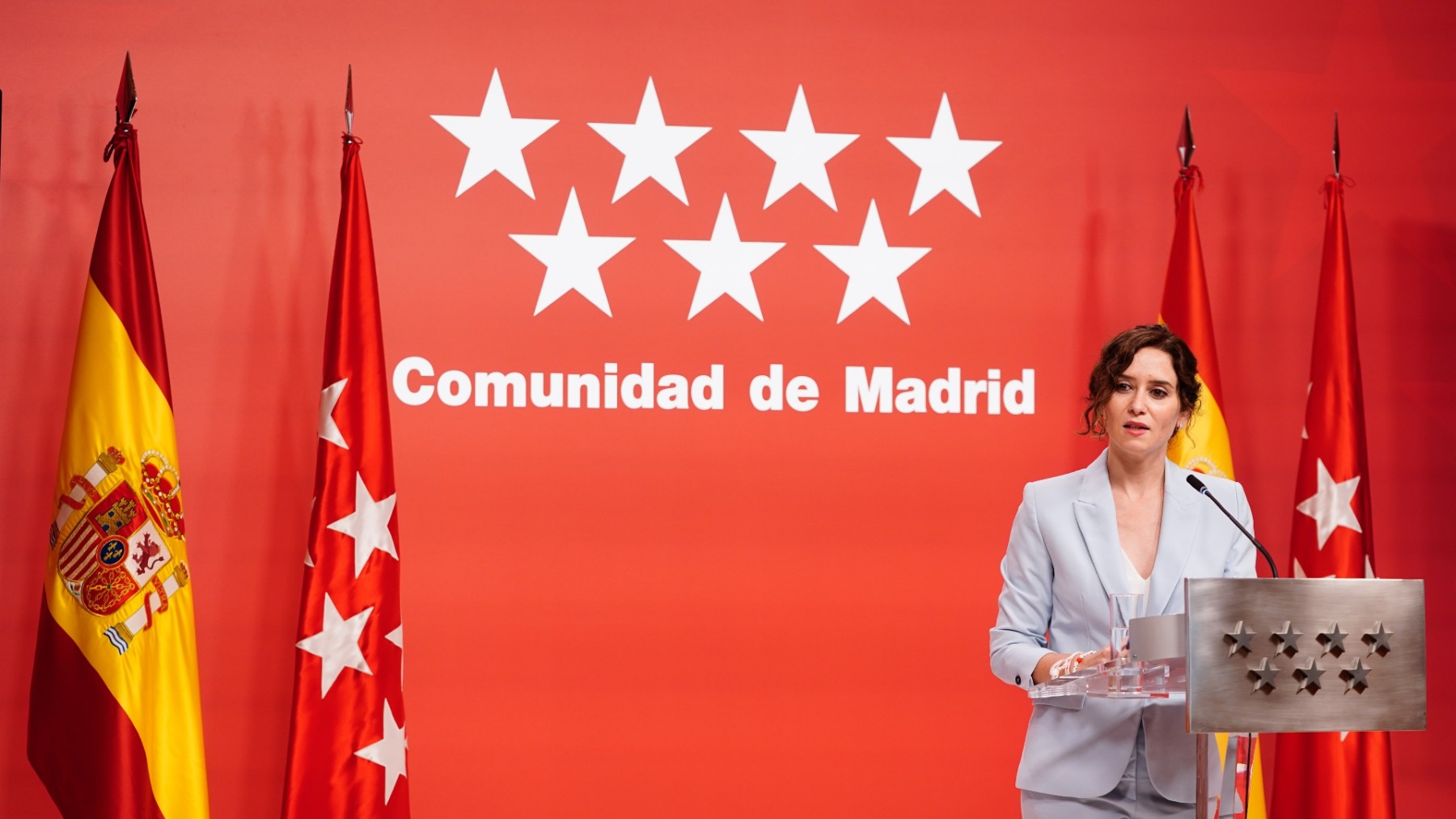 La presidenta de la Comunidad de Madrid, Isabel Díaz Ayuso.