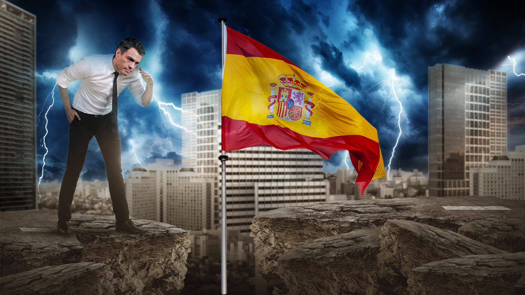 España se asoma a la recesión.