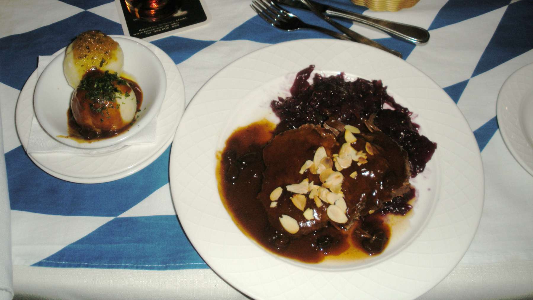 Rheinischer sauerbraten, asado alemán
