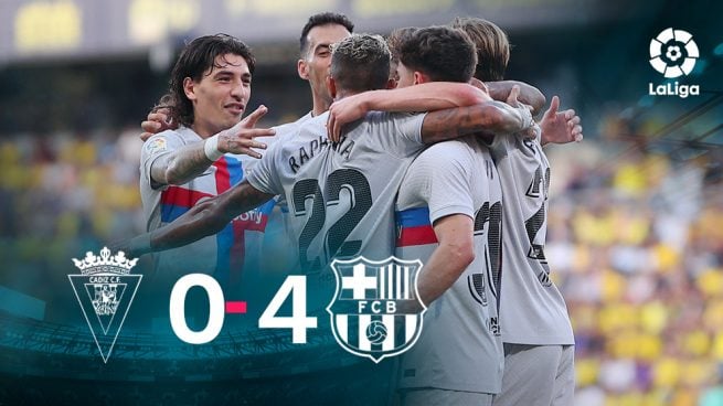 El Barça cumple ante el colista