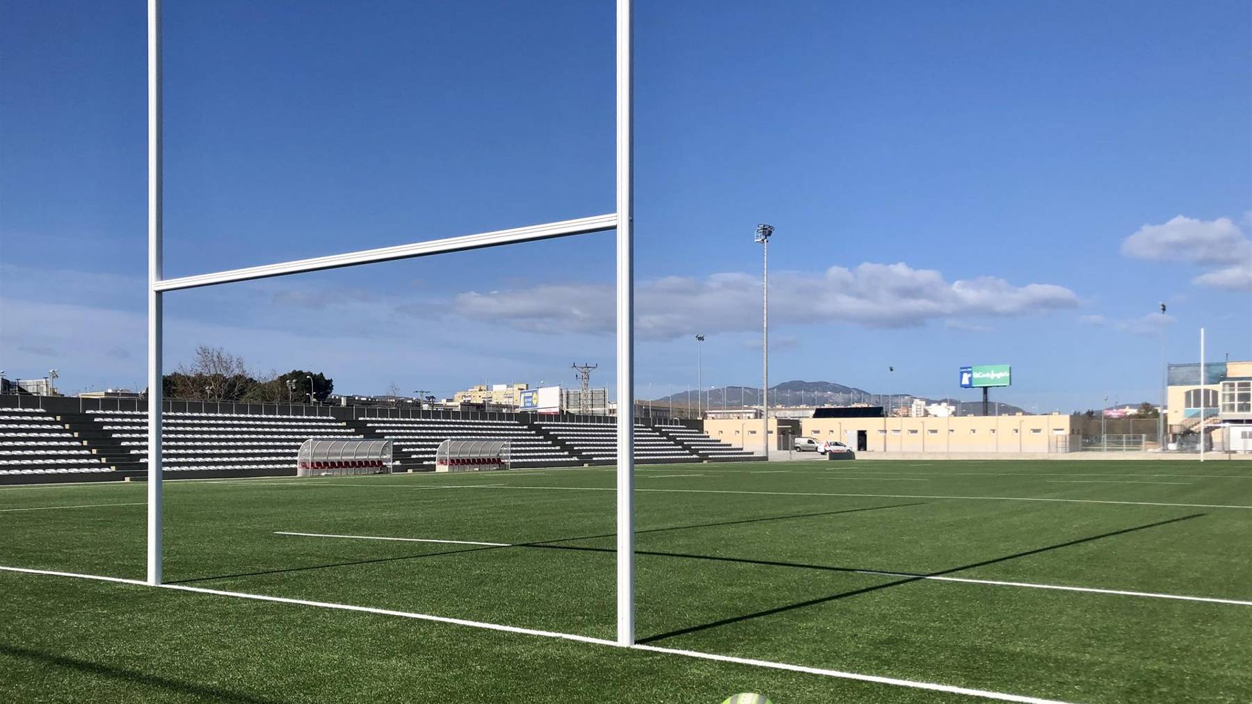 Imagen de archivo de un campo de rugby en Mallorca.