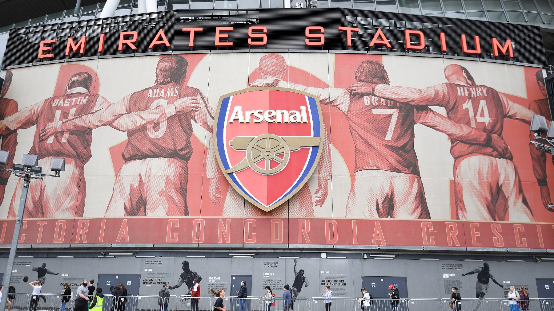 Emirates Stadium. (AFP)