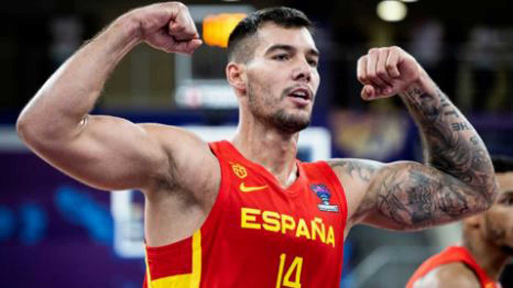Willy Hernangómez, durante el Eurobasket (FIBA)