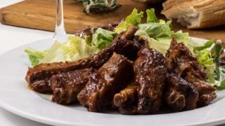 Costillas en freidora de aire