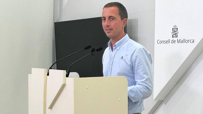 Llorenç Galmés, portavoz del PP en el Consell. de Mallorca.