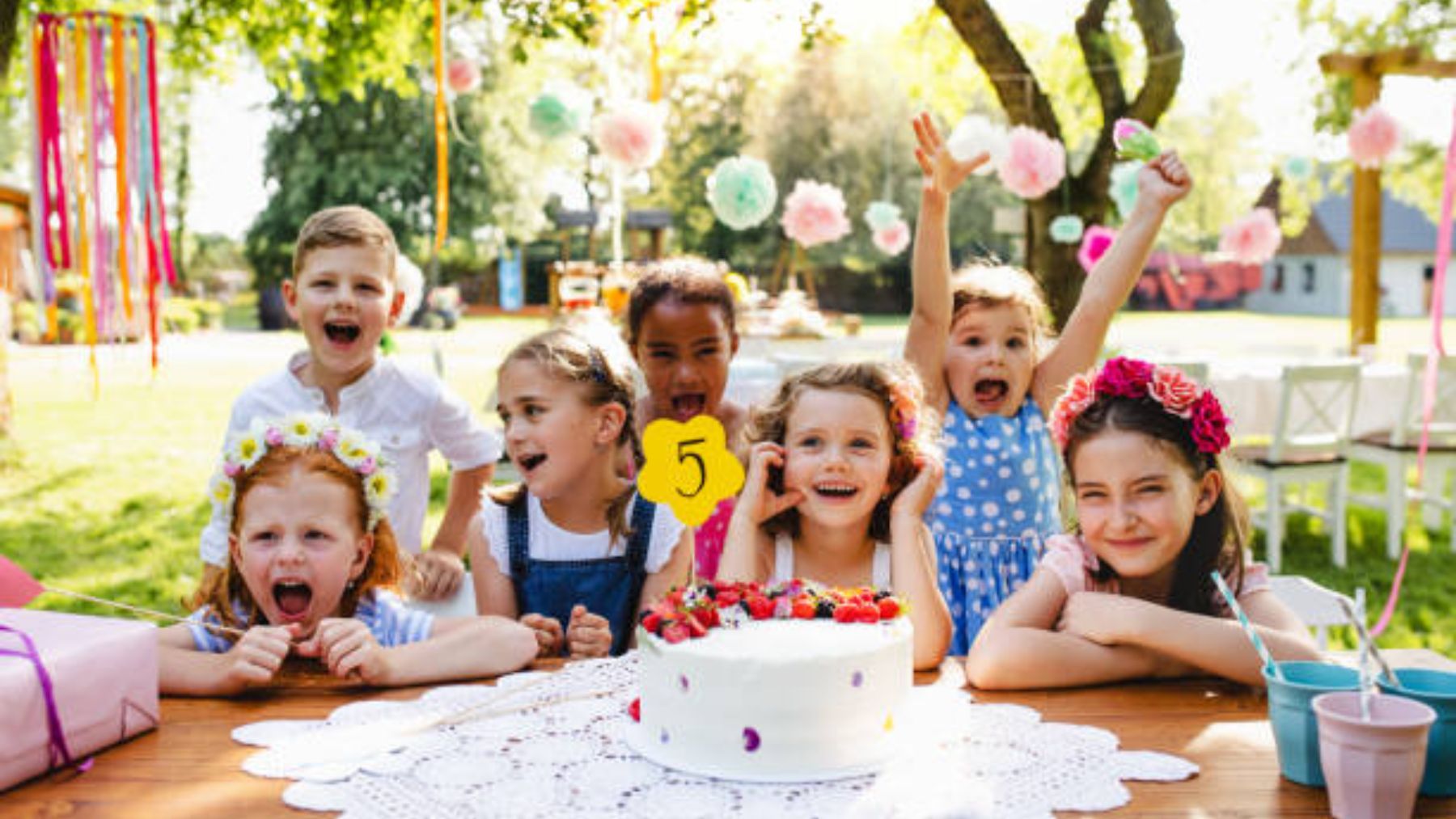 Ideas para organizar un cumpleaños para un niña(o) de 5 años