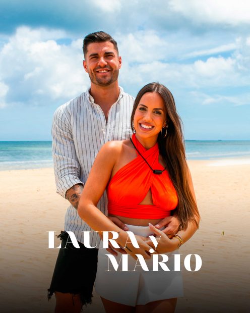 Laura and Mario, contestants on The Island of Temptations