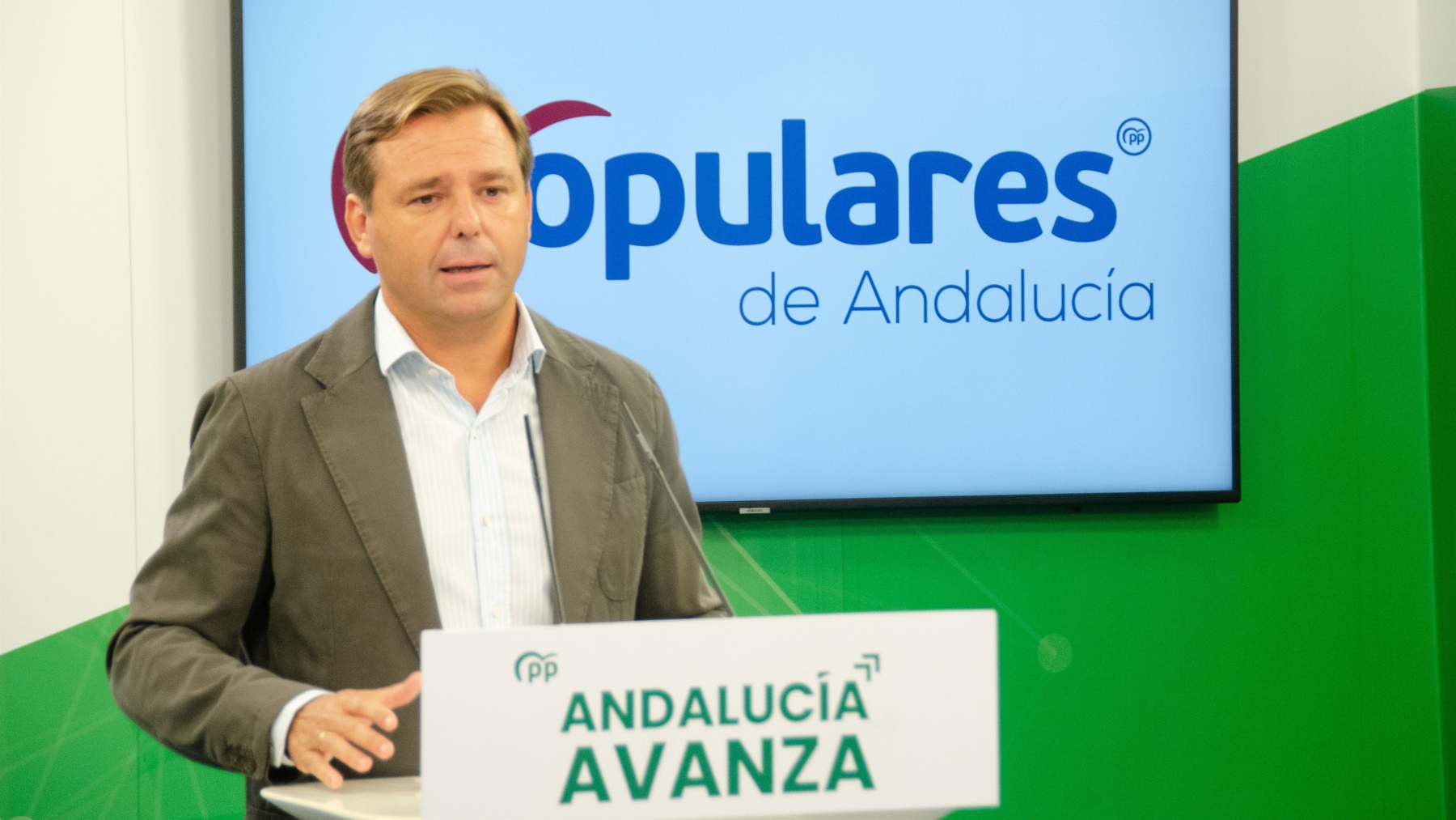 Antonio Repullo, secretario general del PP andaluz (PP-A).