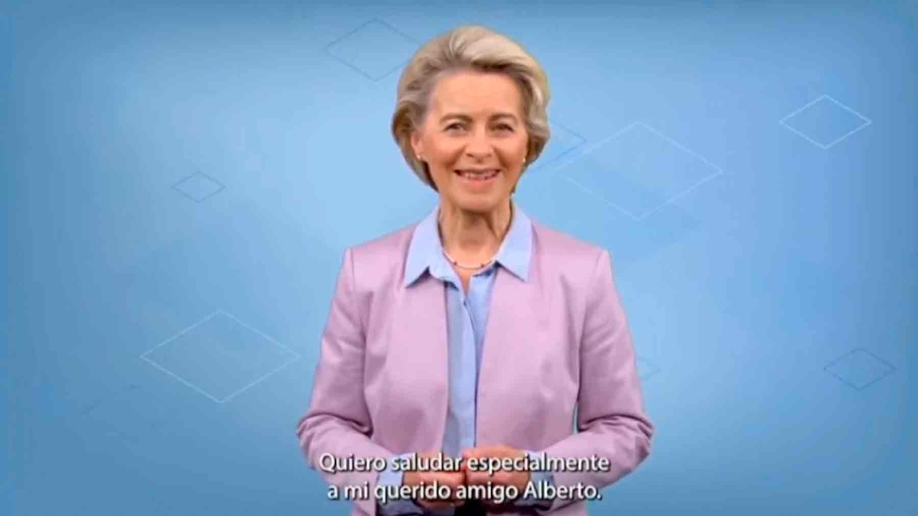 La presidenta de la Comisión Europea, Ursula von der Leyen.