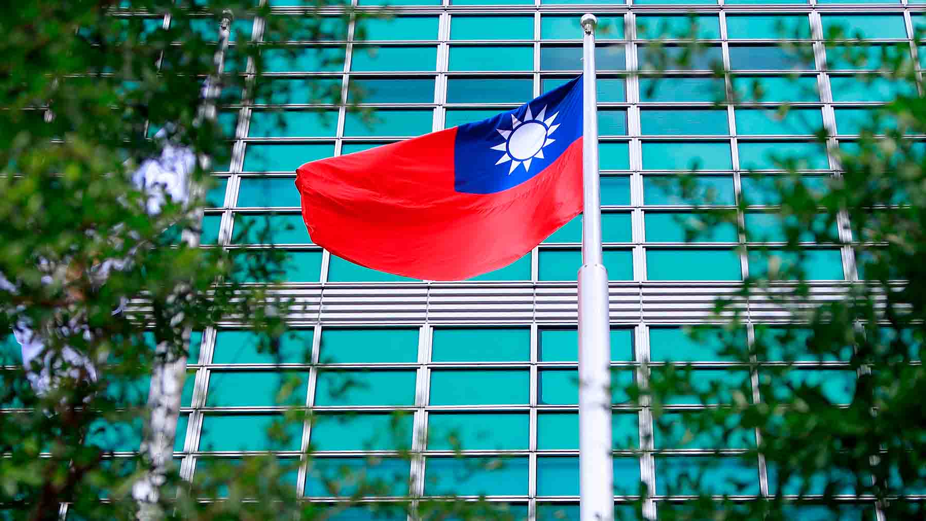La bandera taiwanesa