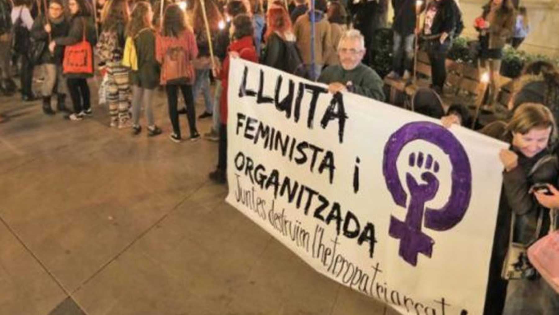 Concentración feminista en Palma.