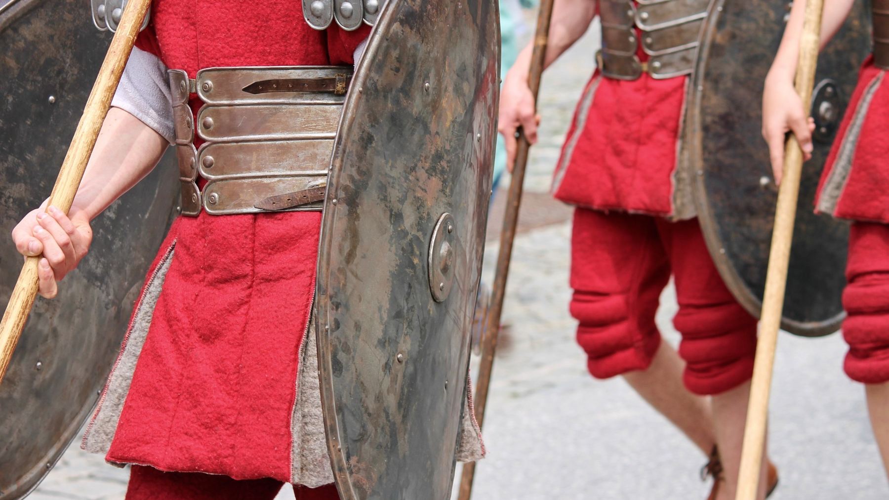 Entrenamiento de las legiones romanas