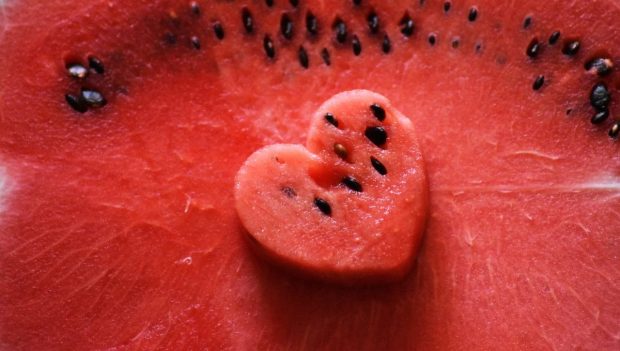 Sandía en postre