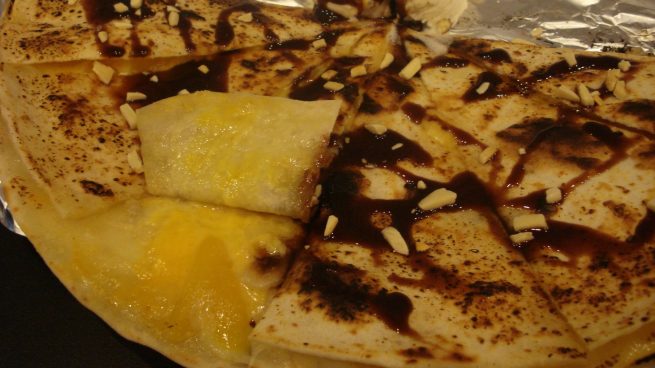 Fajitas de fruta