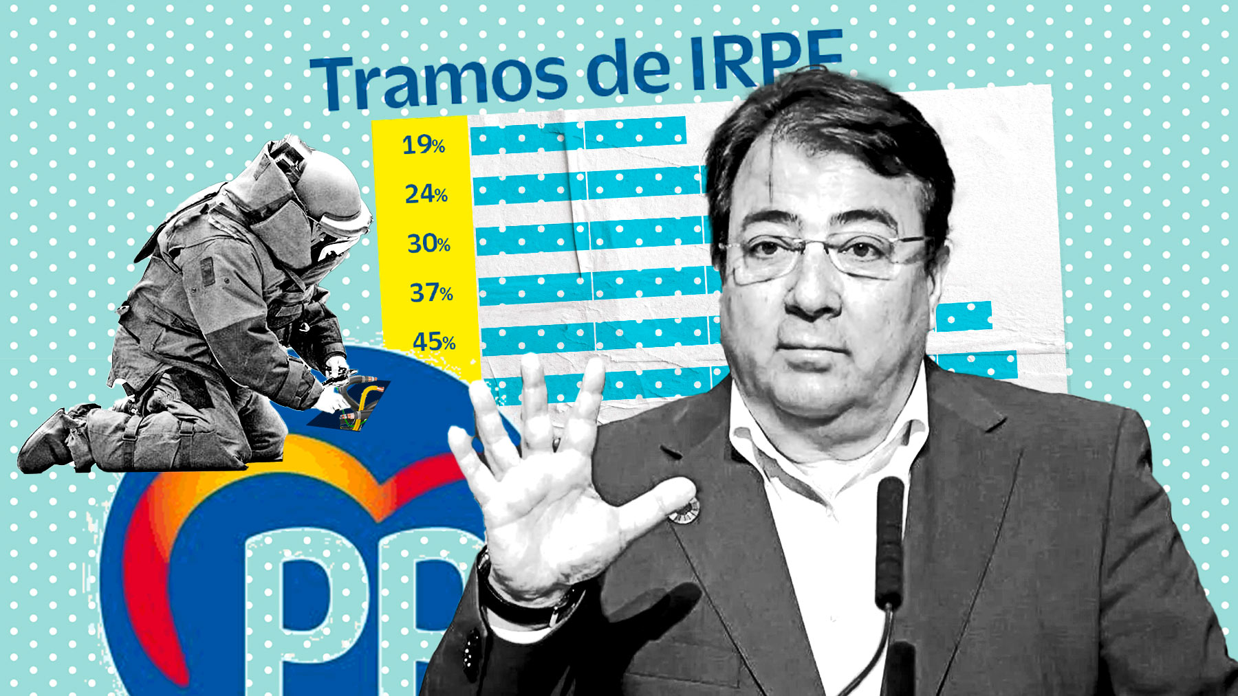 Vara se plantea bajar el IRPF como Ayuso para compensar la inflación y desactivar al PP en año electoral