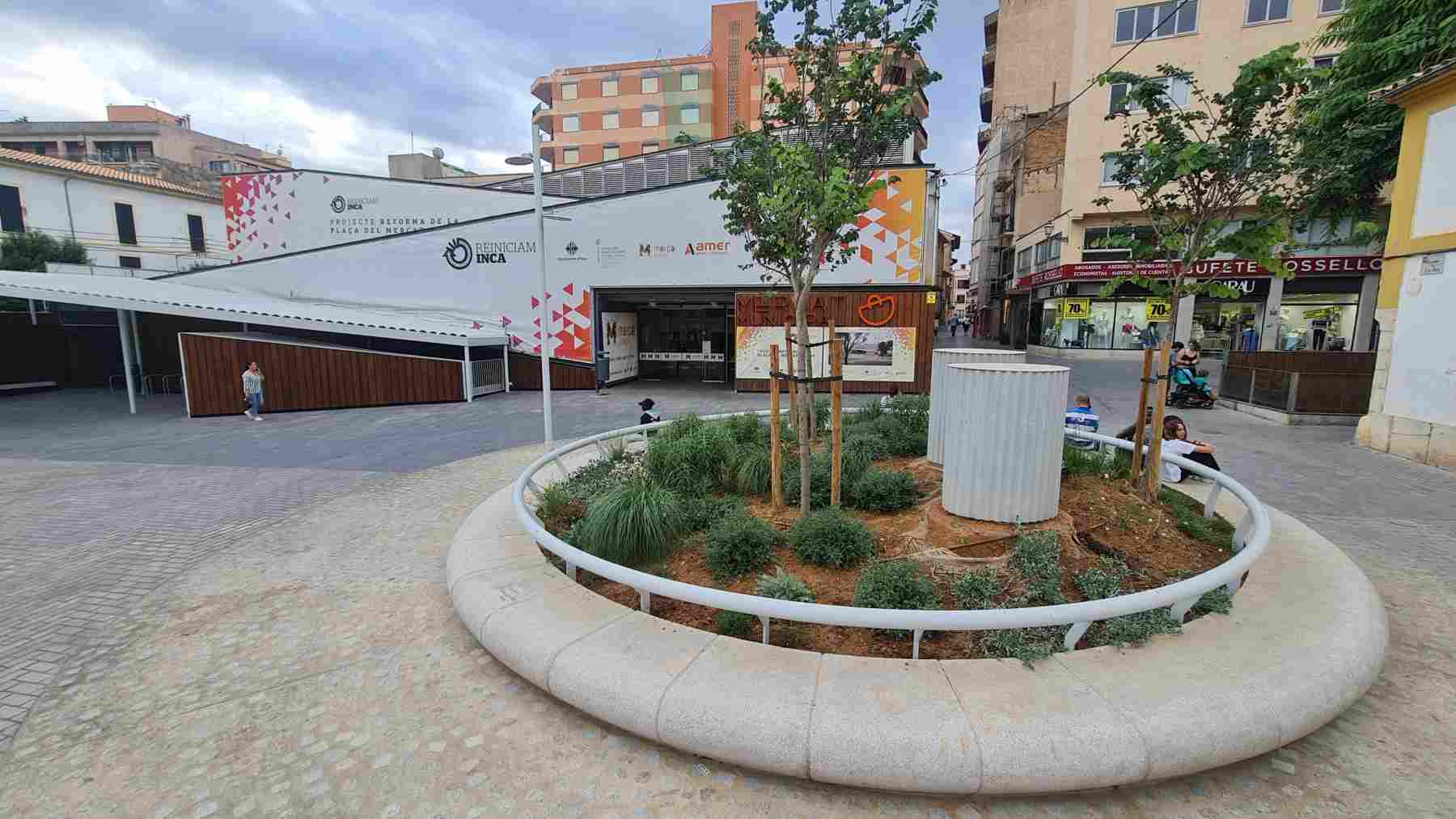 Plaza del Mercat Cobert, en Inca. AYUNTAMIENTO DE INCA