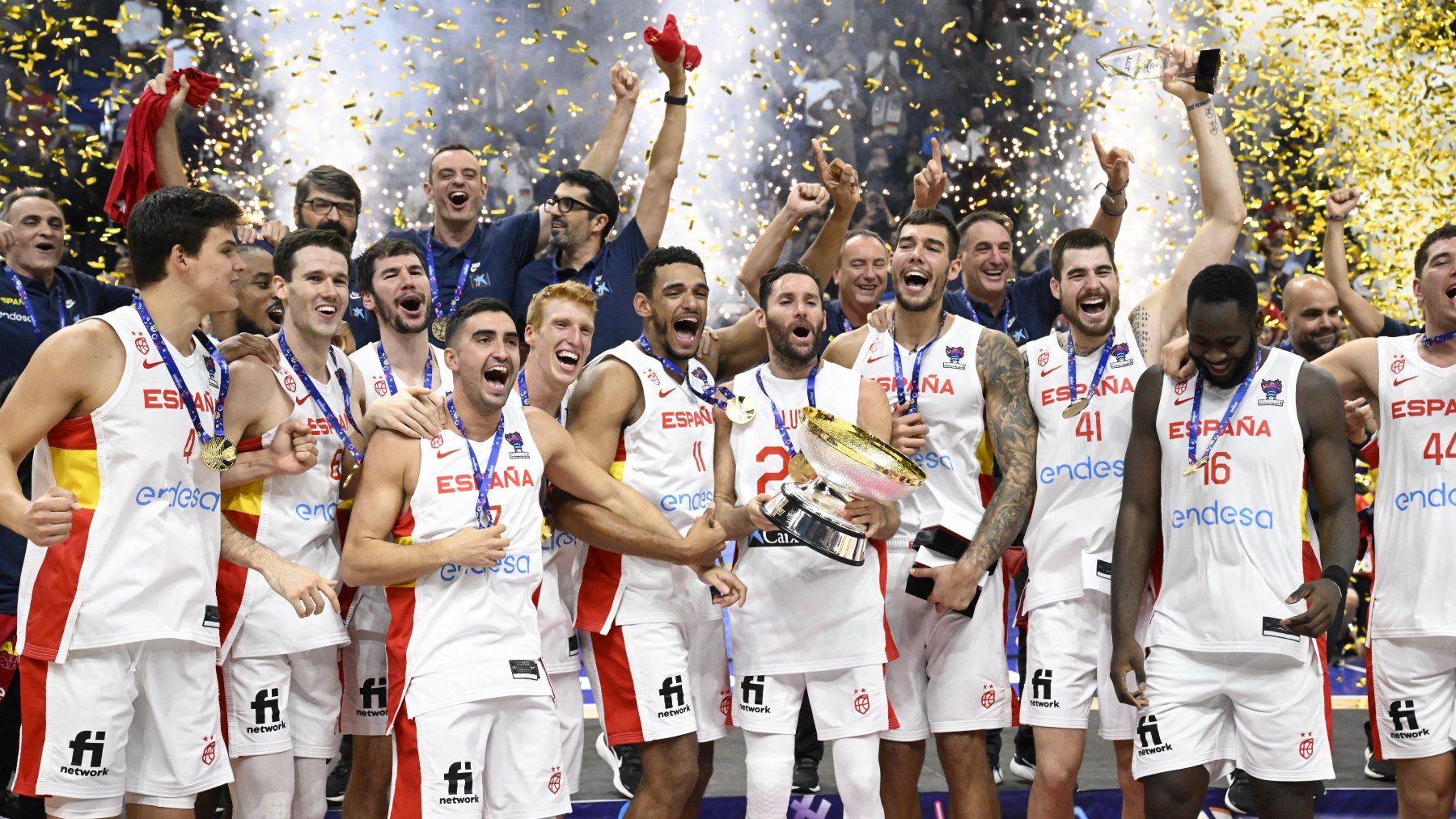 La Selección Española se proclamó campeona del Eurobasket. (AFP)