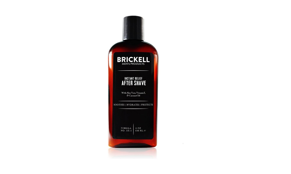 Brickell after shave